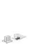 Hansgrohe-HG-2-Loch-Wannenmischer-Metropol-F-Set-chrom-Wannenrandmontage-32548000 gallery number 1